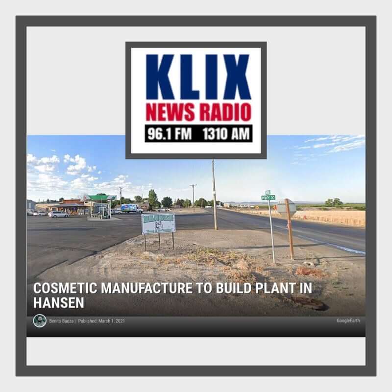 KLIX News Radio, 96.1 FM and 1310 AM spotlights Artisan Labs breaking ground in Hansen, Idaho with CEO Matt Bryant.